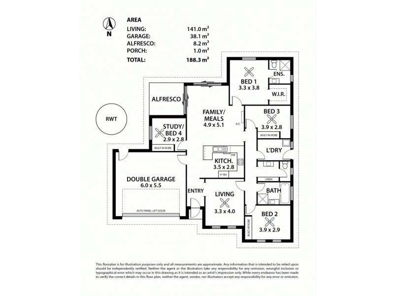 9 Hallett Road, Littlehampton SA 5250 Floorplan