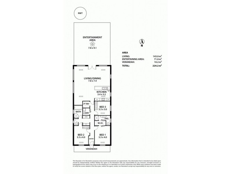 4 Cleggett Road, Littlehampton SA 5250 Floorplan