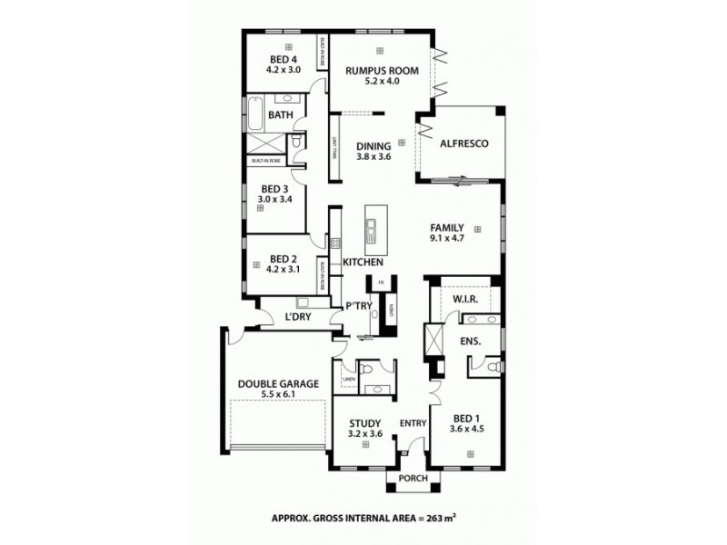 9 Bluestone Drive, Mount Barker SA 5251 Floorplan