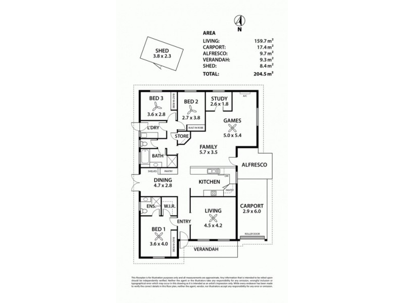 6B Torrens Street, Nairne SA 5252 Floorplan
