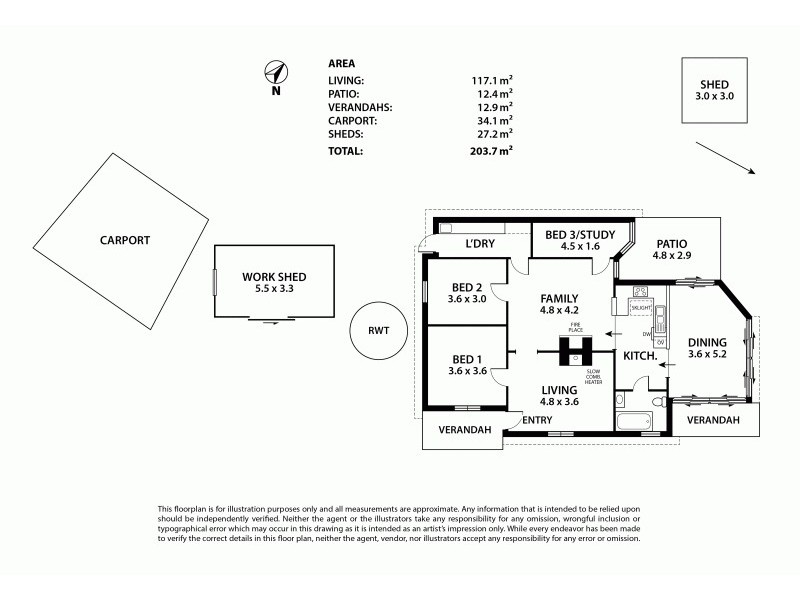113 Knotts Hill Road, Basket Range SA 5138 Floorplan