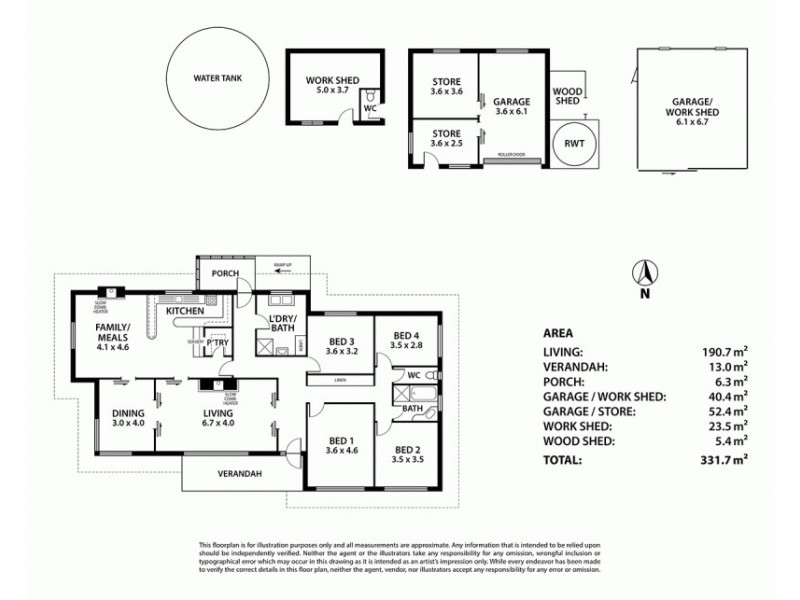 53 Liebelt Road, Biggs Flat SA 5153 Floorplan
