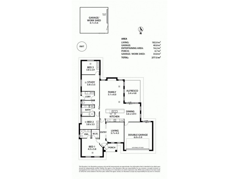 83 Barton Circuit, Mount Barker SA 5251 Floorplan