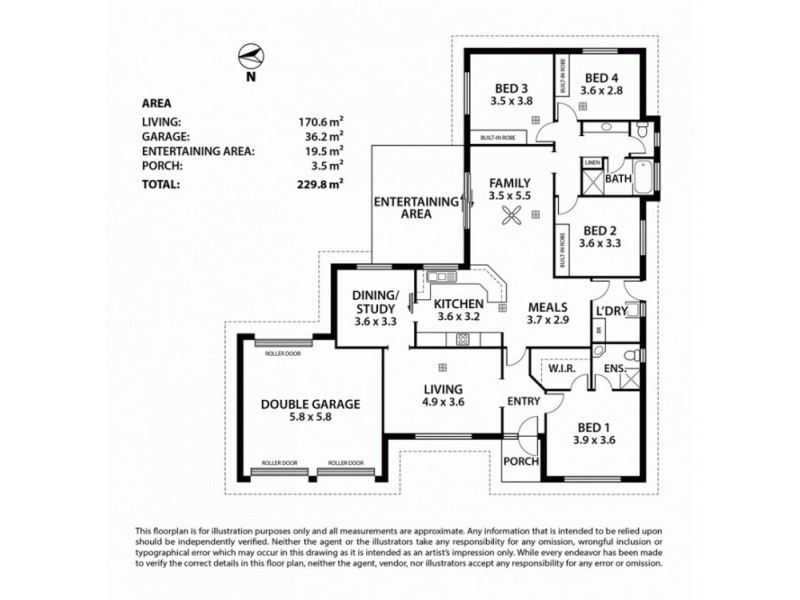4 Boronia Court, Mount Barker SA 5251 Floorplan