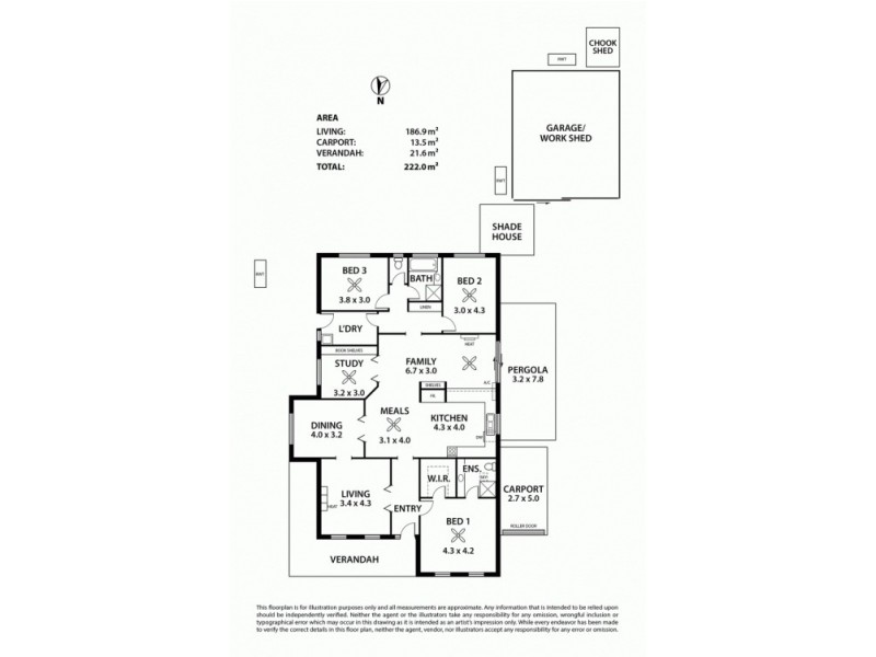 19 Pulleine Road, Nairne SA 5252 Floorplan
