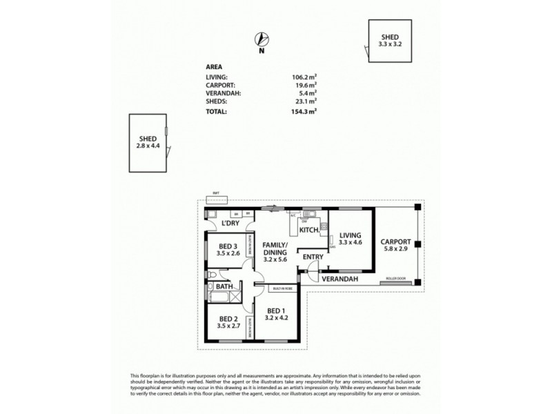 60 Ray Orr Drive, Mount Barker SA 5251 Floorplan