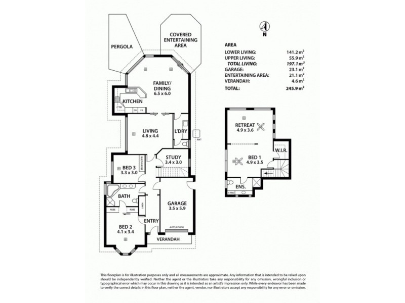 19 Samuel Place, Felixstow SA 5070 Floorplan