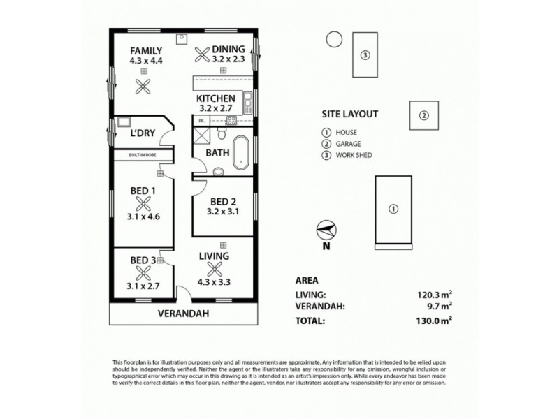 9 Topar Road, Kanmantoo SA 5252 Floorplan
