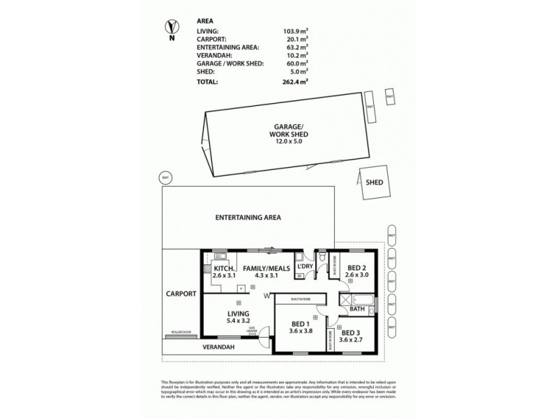 1 Floyd Court, Old Reynella SA 5161 Floorplan