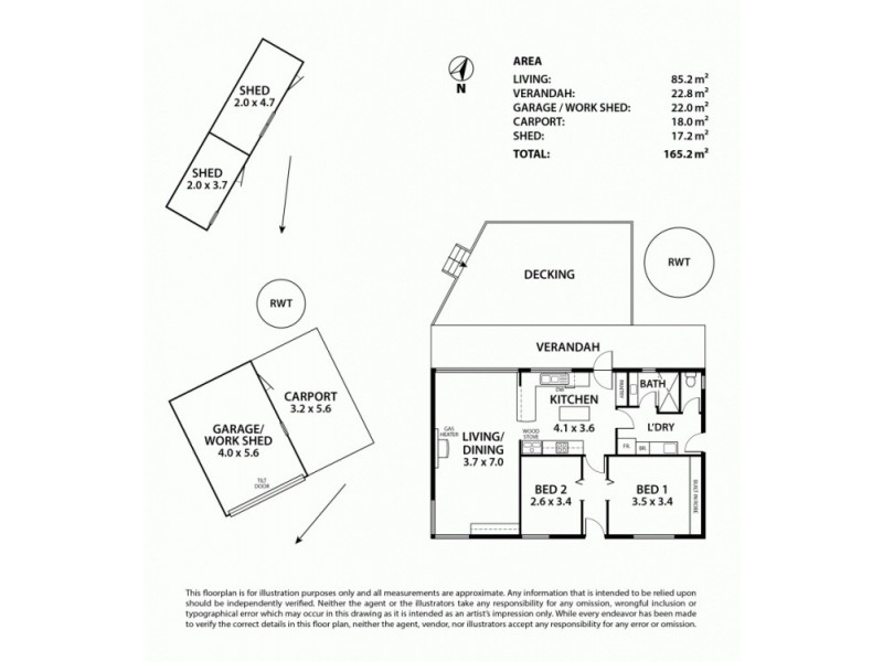 1165 Greenhill Road, Uraidla SA 5142 Floorplan