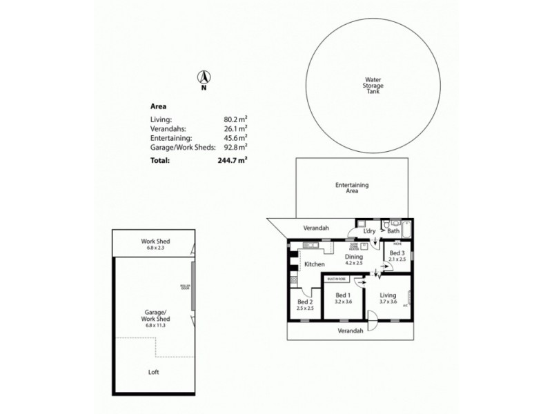 7 Parish Hill Road, Uraidla SA 5142 Floorplan