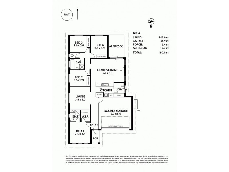 28 Charbray Court, Mount Barker SA 5251 Floorplan