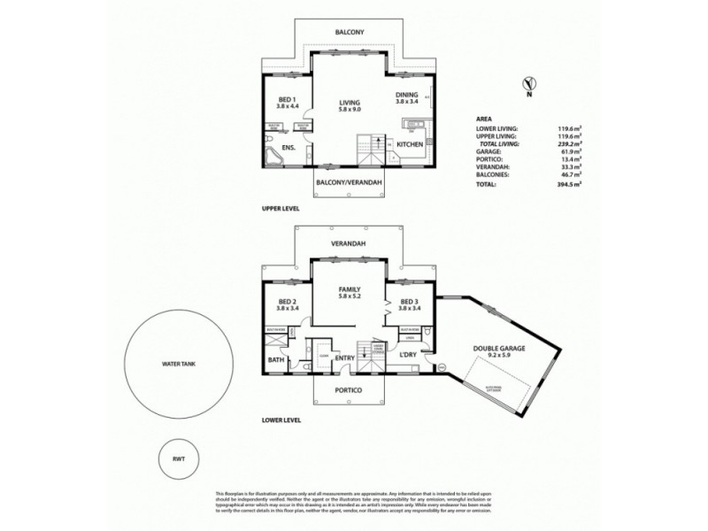 119C Thorpe Road, Clayton SA 5256 Floorplan