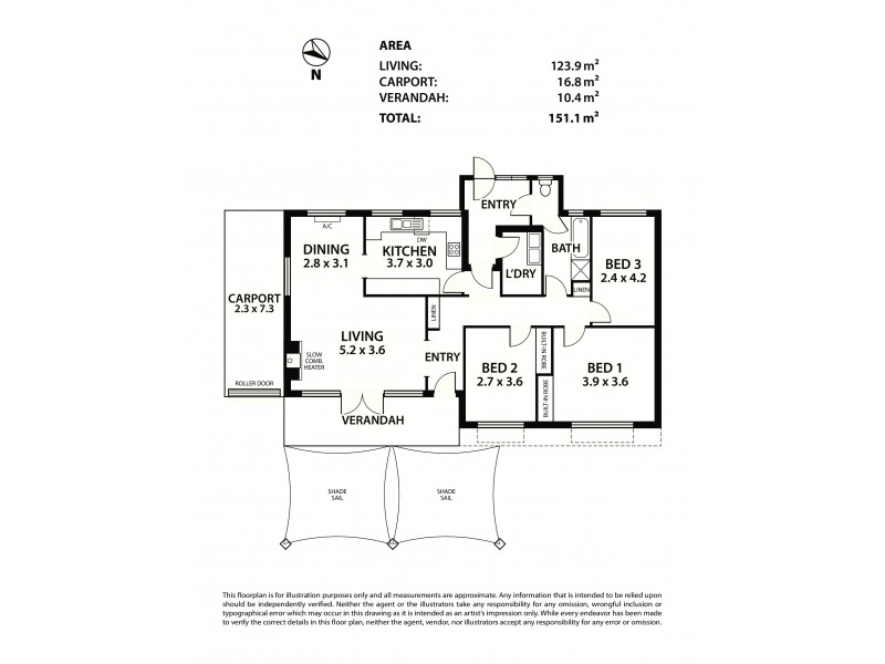 23 Kent Dr, Victor Harbor SA 5211 Floorplan