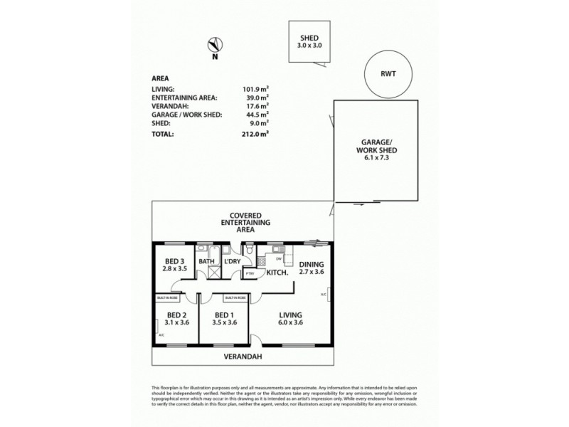 10 Hannam Street, Callington SA 5254 Floorplan