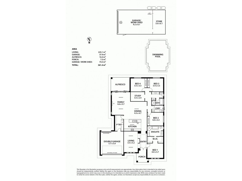 8 Vienna Court, Mount Barker SA 5251 Floorplan