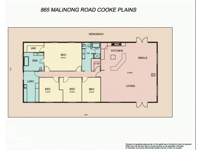 865 Malinong Road, Malinong SA 5259 Floorplan