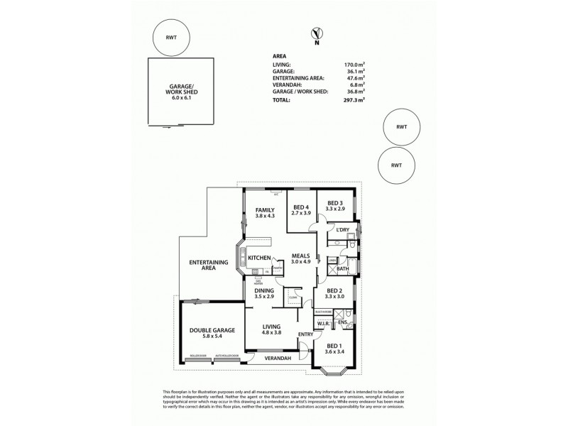 7 Lisa Court, Macclesfield SA 5153 Floorplan