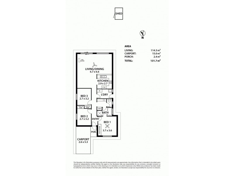 2/93 Hurling Drive, Mount Barker SA 5251 Floorplan