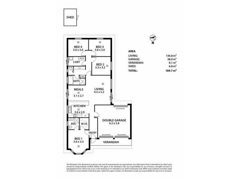 48 Woodside Road, Nairne SA 5252 Floorplan