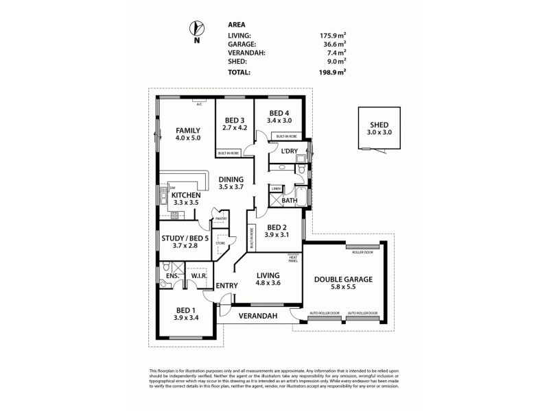 22 O’Donnell Drive, Littlehampton SA 5250 Floorplan