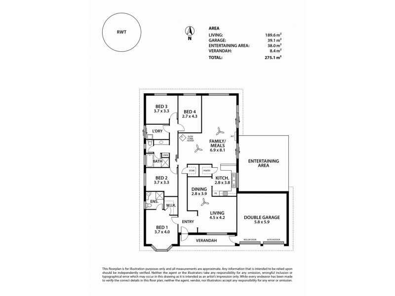 6 Topar Road, Kanmantoo SA 5252 Floorplan