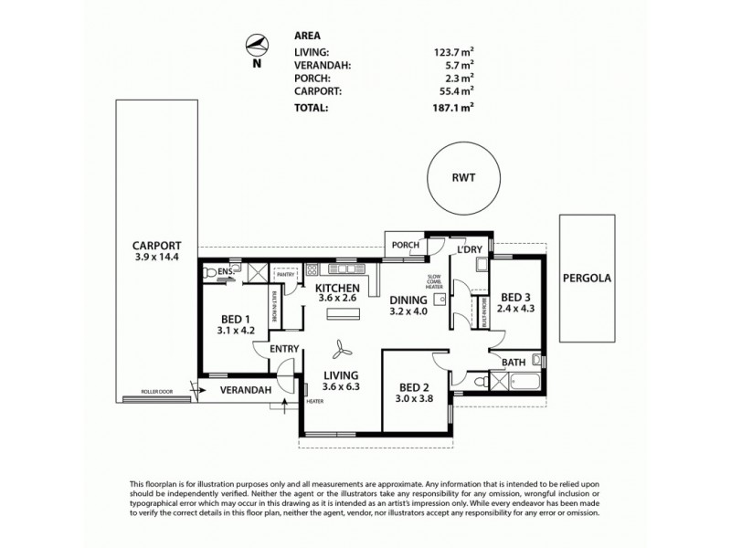 69 Victoria Road, Mount Barker SA 5251 Floorplan