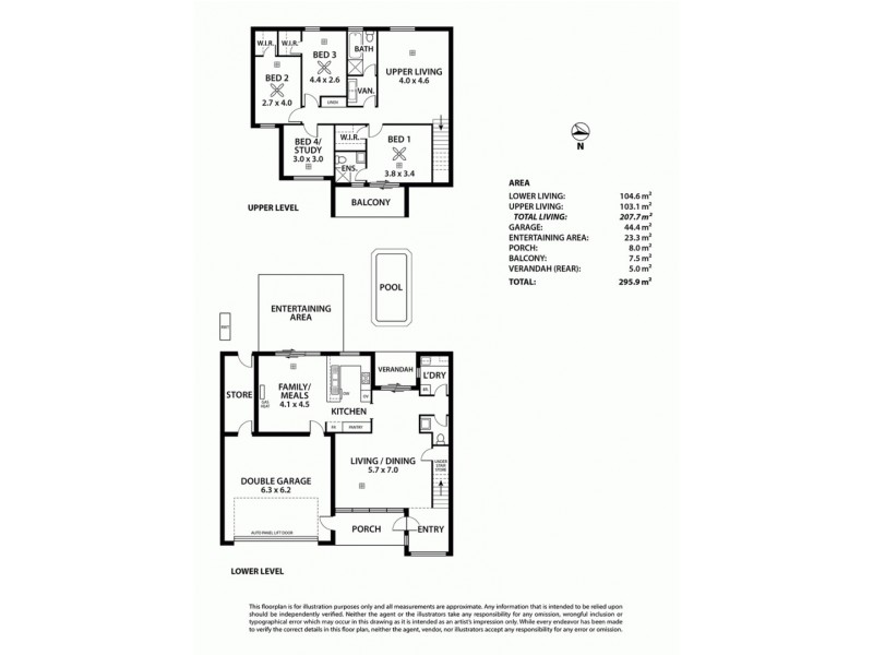 7A Sharlene Court, Athelstone SA 5076 Floorplan