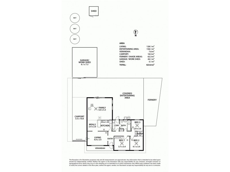 24 Fresian Drive, Strathalbyn SA 5255 Floorplan