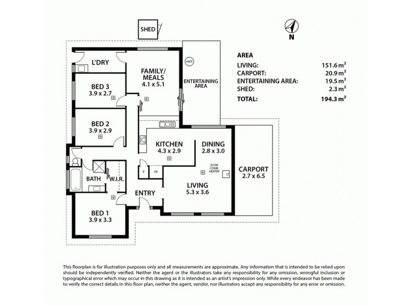 1 Thiele Avenue, Mount Barker SA 5251 Floorplan