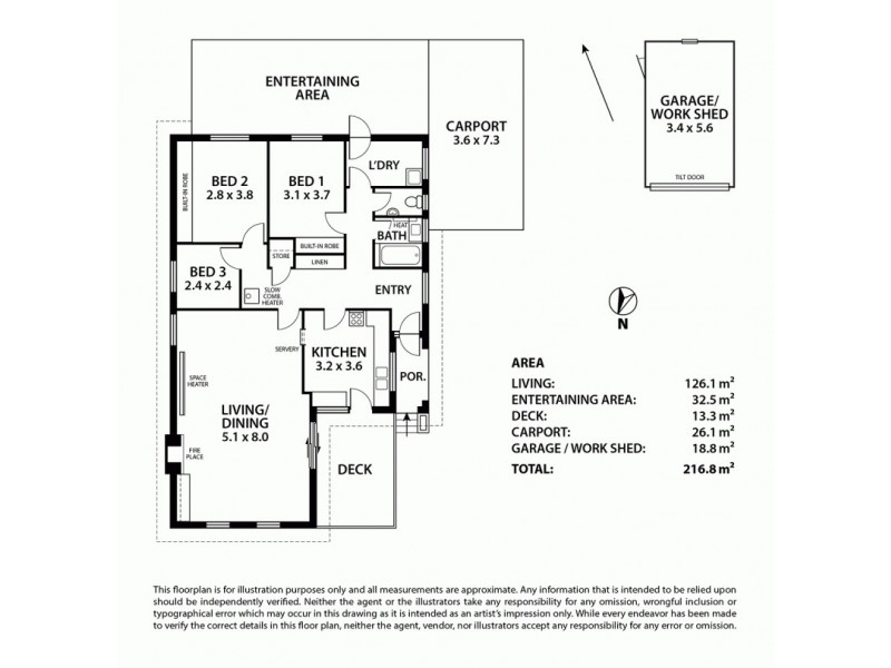 56 William Street, Littlehampton SA 5250 Floorplan