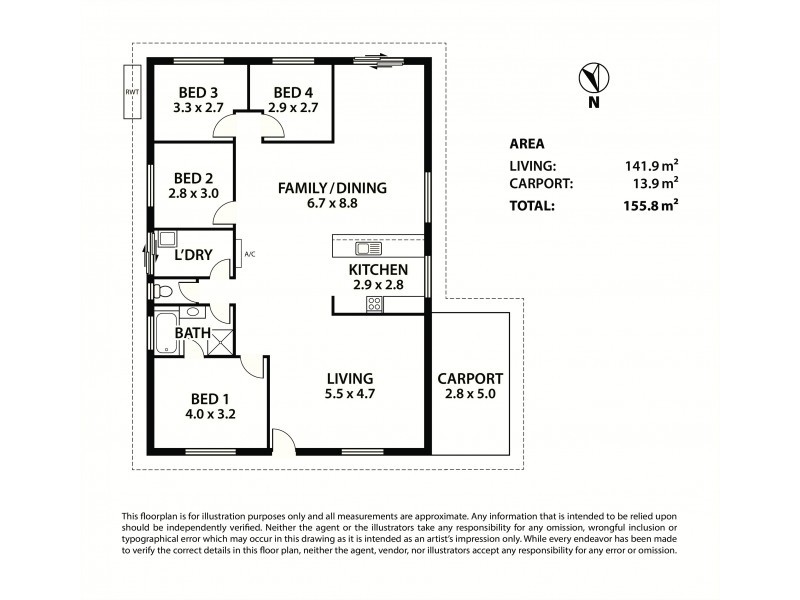 6 Lyon Court, Kanmantoo SA 5252 Floorplan