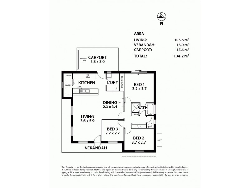 6/100 Christian Road, Murray Bridge SA 5253 Floorplan