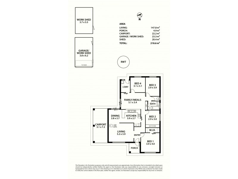 68 Swamp Road, Uraidla SA 5142 Floorplan