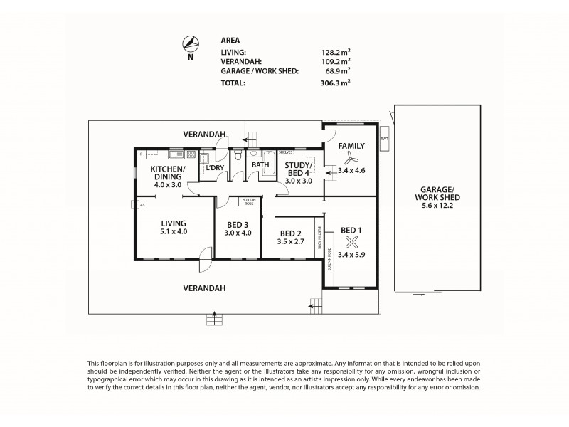 9 Hagen Street, Callington SA 5254 Floorplan
