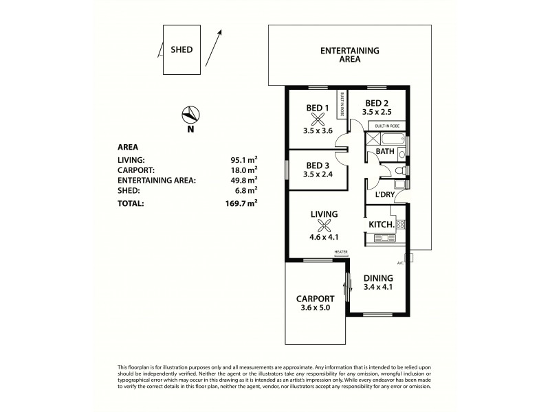 1/20 Hartman Road, Mount Barker SA 5251 Floorplan