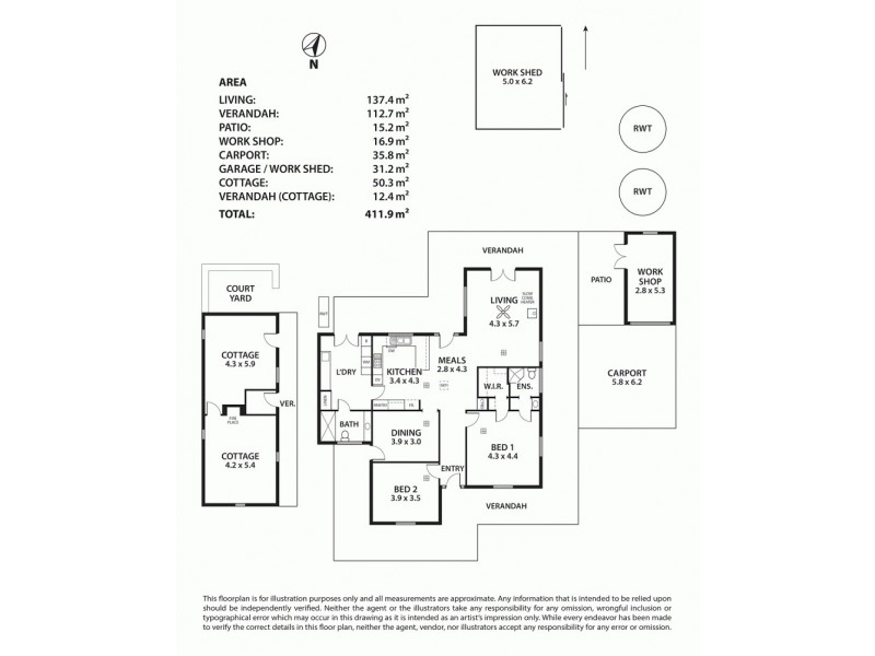 19 Victoria Street, Hahndorf SA 5245 Floorplan