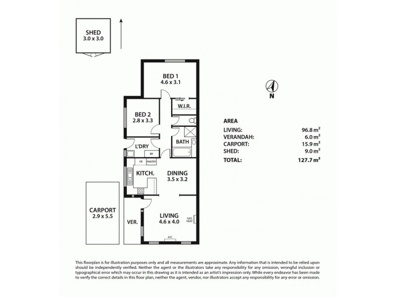 7/95 North Terrace, Littlehampton SA 5250 Floorplan