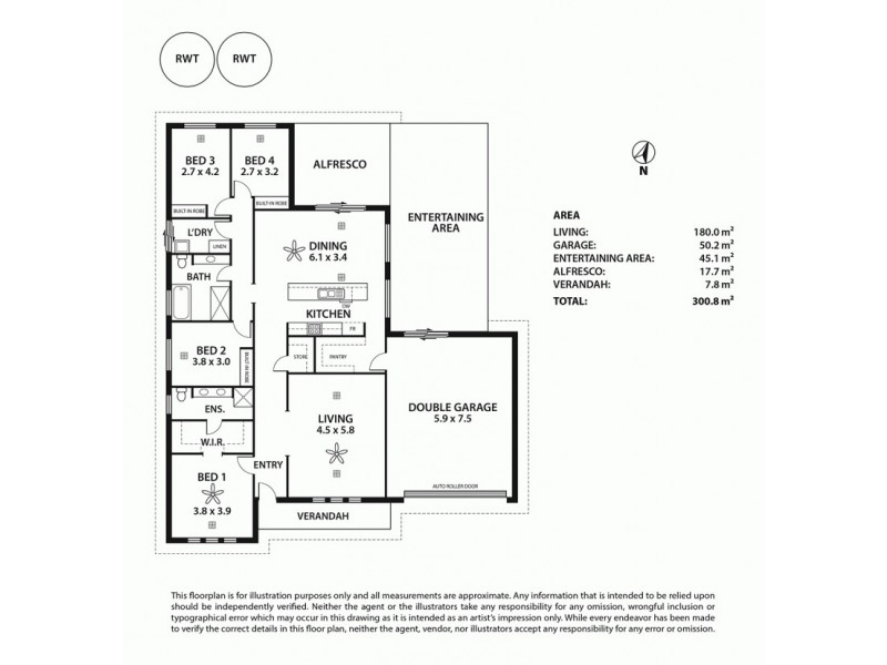 2 Matthews Street, Strathalbyn SA 5255 Floorplan