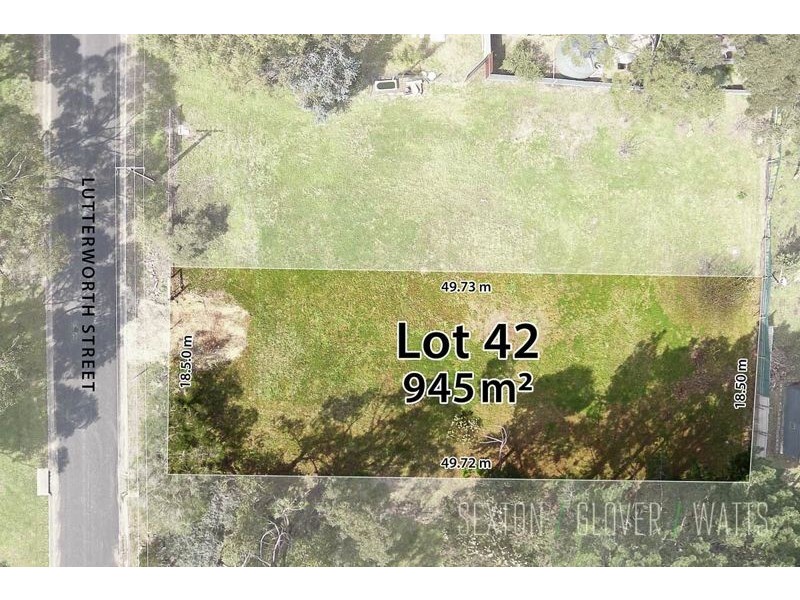 Lot 42 Lutterworth Street, Macclesfield SA 5153