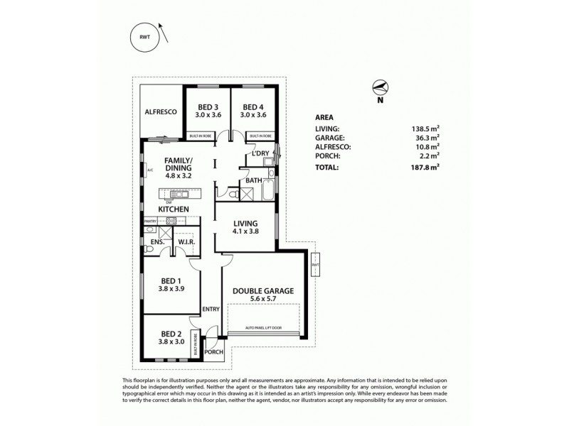 21 Barker Road, Mount Barker SA 5251 Floorplan