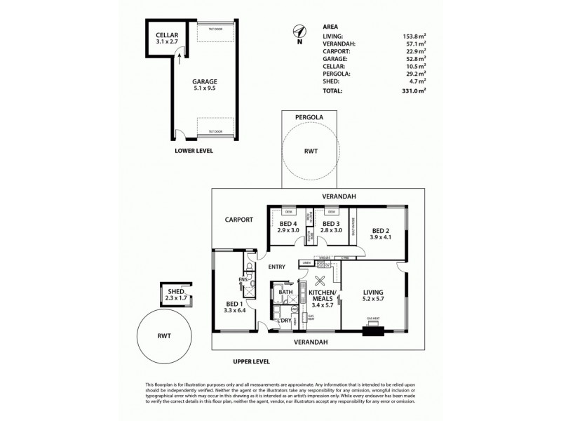 299 Range Road, Basket Range SA 5138 Floorplan