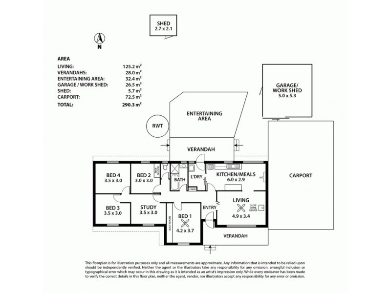 5 Faehrmann Avenue, Mount Barker SA 5251 Floorplan