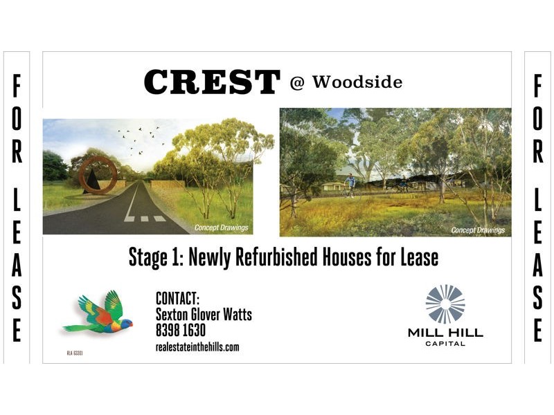 CREST @ WOODSIDE (2 available ), Woodside SA 5244