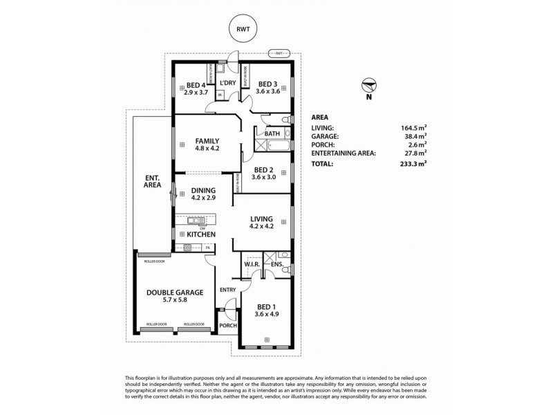 19 Laver Street, Mount Barker SA 5251 Floorplan