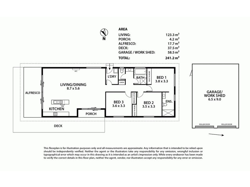 13 Hallett Street, Callington SA 5254 Floorplan