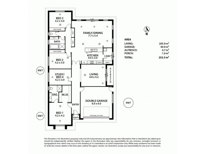 11 Jordan Street, Mount Barker SA 5251 Floorplan