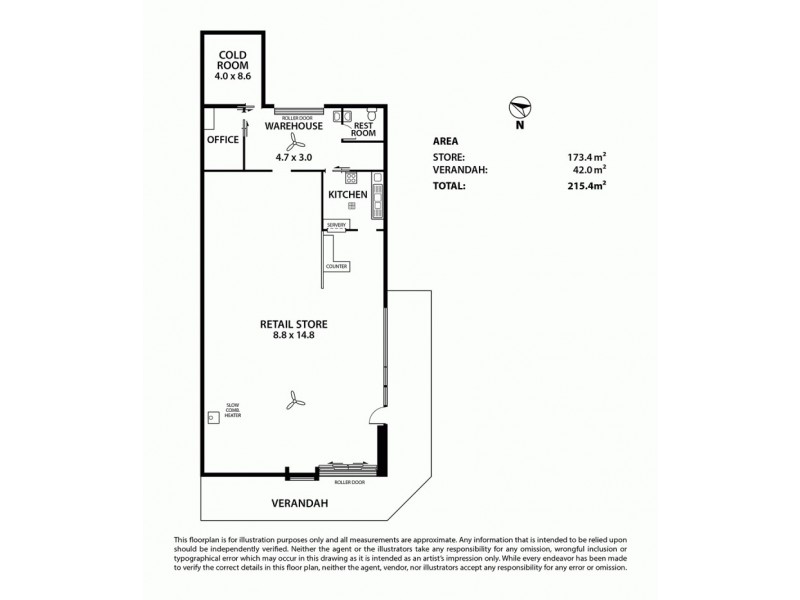 9 Dawson Street, Strathalbyn SA 5255 Floorplan
