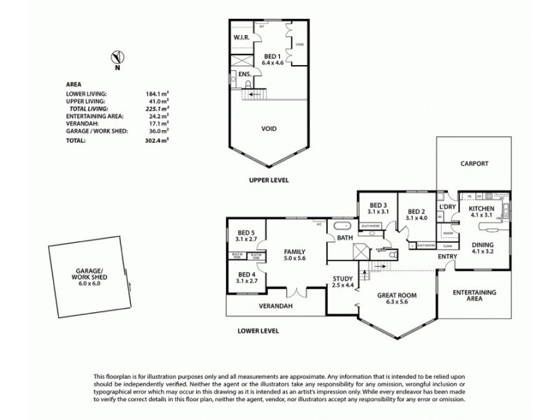 250 Blockers Road, Basket Range SA 5138 Floorplan