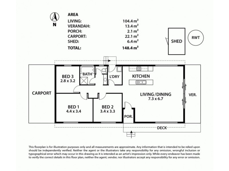 2/2 Packard Street, Nairne SA 5252 Floorplan